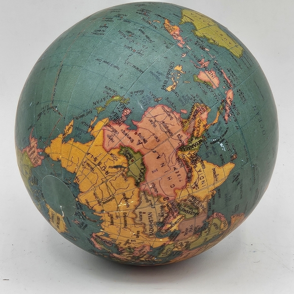 GLOBE 4inch diameter 163,000,000 : 1 scale copyright 2008 government of India - Picture 11 of 11